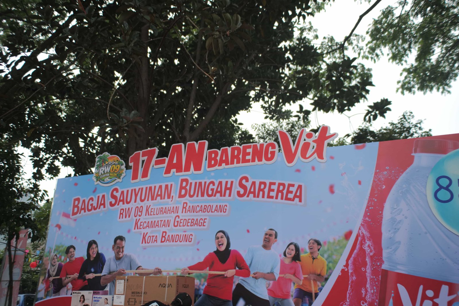 Semarak Perayaan 17 Agustus RW 09 Palem Bersama VIT